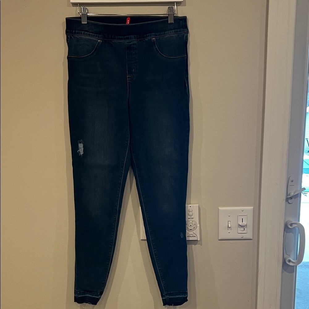 SPANX Dark Indigo Skinny Jeans